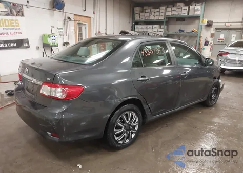 2013 Toyota Corolla Le from USA, damaged, VIN 5YFBU4EE9DP218720